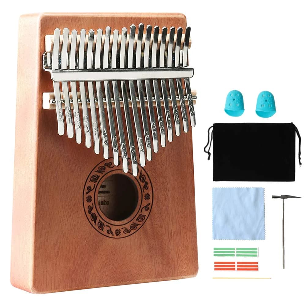 Ubblove Kalimba Thumb Piano 17 Keys | Portable Finger Piano for Adults & Kids - main product image
