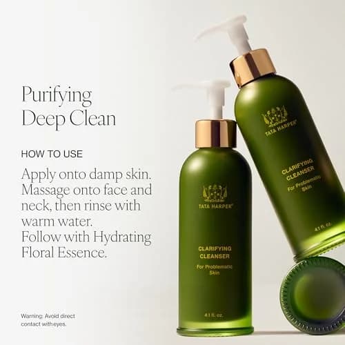 Tata Harper Clarifying Cleanser 50ml | Sulfate-Free Oily Skin Face Wash for Blemish-Prone Skin thumbnail 8