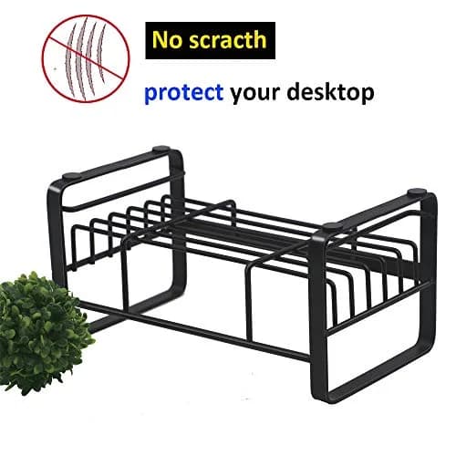 kaileyouxiangongsi Stainless Steel Sponge Holder with Drain Pan | Kitchen Sink Organizer (7.2 in x 4 in x 3.5 in) thumbnail 4