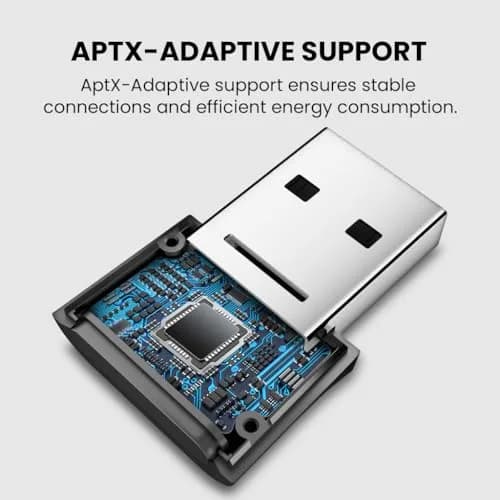 Avantree DG80 Wireless Bluetooth 5.3 Adapter for PS5 & Gaming Consoles | High-Fidelity, Low Latency, 100ft Range thumbnail 4