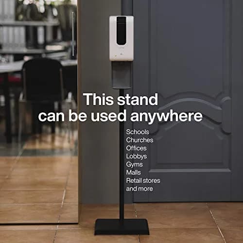 Luxton Home Automatic Hand Sanitizer Dispenser with Stand 1200ml | Touchless, Portable & Hygienic thumbnail 4