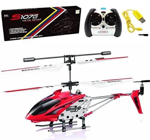 Cheerwing S107G Phantom Mini RC Helicopter 16.8cm (6.6in) | 3-Channel Indoor Toy with Gyro thumbnail 1