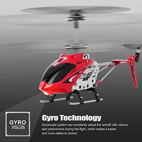 Cheerwing S107G Phantom Mini RC Helicopter 16.8cm (6.6in) | 3-Channel Indoor Toy with Gyro thumbnail 3