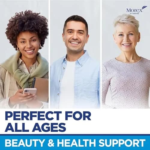 MOREX VITAMINS Biotin Collagen Keratin Supplement 60 caps | Hair Growth Support for Women thumbnail 5