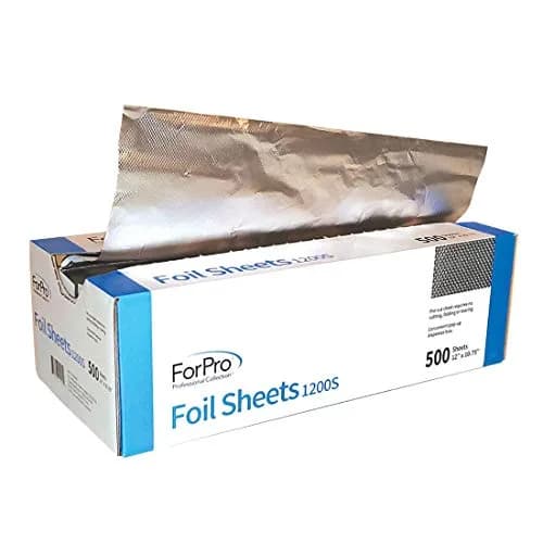 ForPro Embossed Foil Sheets 12" x 10.75" | Food & Hair Highlighting Aluminum (70-120c) thumbnail 1