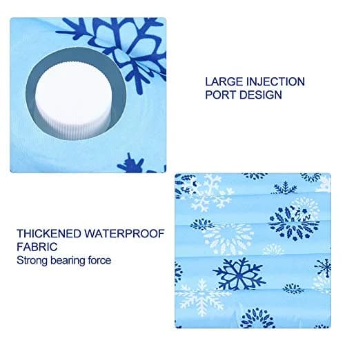 Dioche Water Cooling Seat Cushion 36cm | Thickened Fabric for Office & Travel thumbnail 3