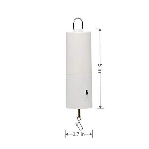 FENELY White Battery Operated Wind Spinner Motor for Hanging Displays | 0.09 kg (0.2 lb) thumbnail 3