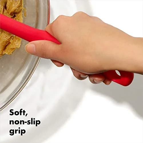 OXO Good Grips Silicone Heat Resistant Spatula Set - 3 Piece, Multicolor | Non-Stick Safe Kitchen Utensils thumbnail 5