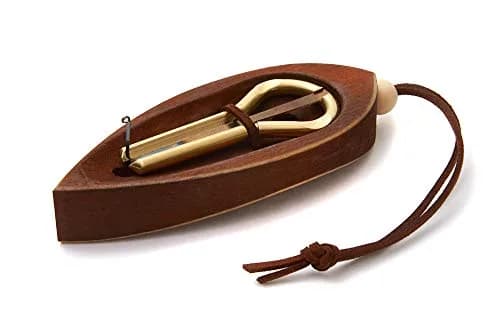 MUARO Pavel Potkin Jaw Harp with Dark Wooden Case | Handcrafted Siberian Musical Instrument thumbnail 2