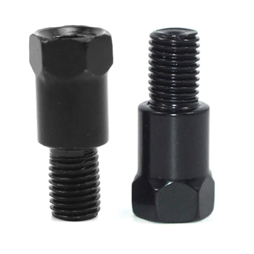 SEMIMO Motorcycle Mirror Mount Adapter 10mm RH to 8mm RH Screws (2-Pack) | Universal Fit for Bikes