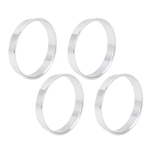X AUTOHAUX Aluminium Alloy Hub Centric Rings 56.6mm (2.23") to 54.1mm (2.13") | Eliminate Steering Vibrations thumbnail 1