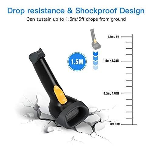 Eyoyo EY-H2 Handheld USB Wired 2D Barcode Scanner 16cm (6.29in) | POS Mobile Payment Reader thumbnail 7