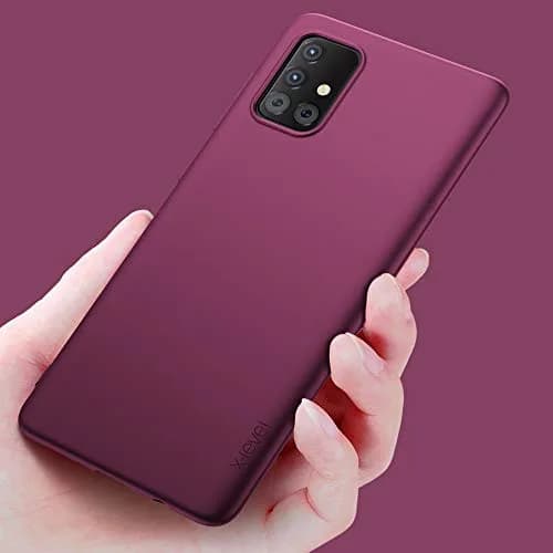 X-level Galaxy A51 Case Slim Fit Red | Ultra Thin TPU Cover with Perfect Fit thumbnail 4