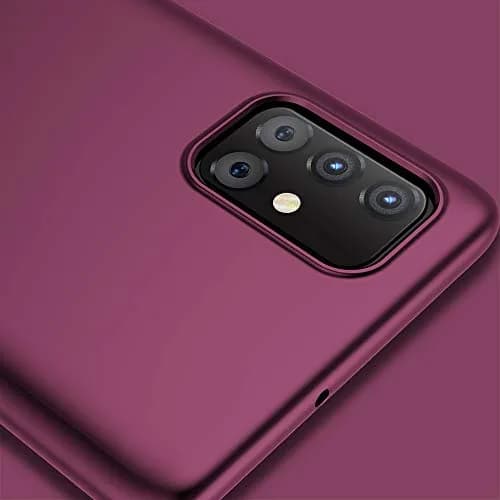 X-level Galaxy A51 Case Slim Fit Red | Ultra Thin TPU Cover with Perfect Fit thumbnail 5