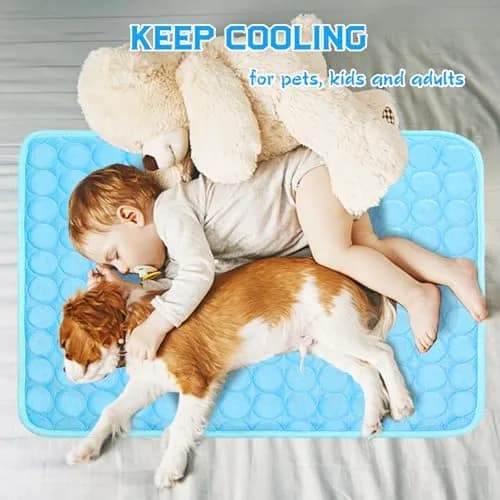dgdgbaby Portable Dog Cooling Mat 40 in | Instant Summer Relief for Large Pets thumbnail 7