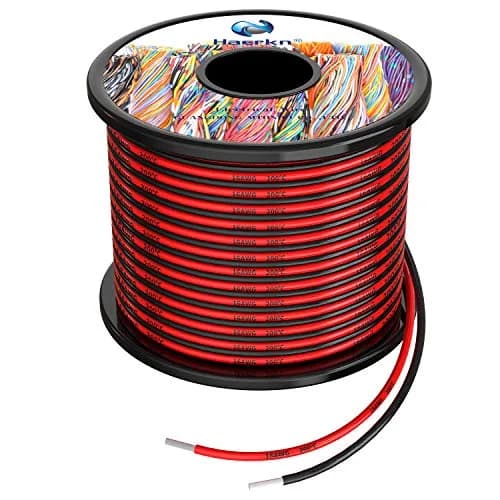 Haerkn 16 AWG Silicone Wire 2 Colors 66 ft (33m) | Ultra Flexible Tinned Copper thumbnail 1