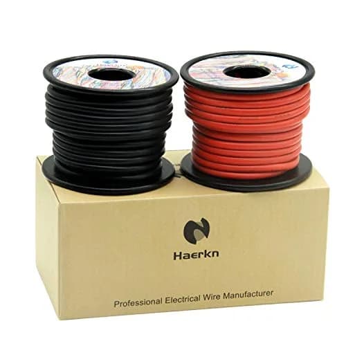 Haerkn 14 AWG Silicone Wire Cable 20.12 m (66 ft) | 600V High Temp Tinned Copper thumbnail 4