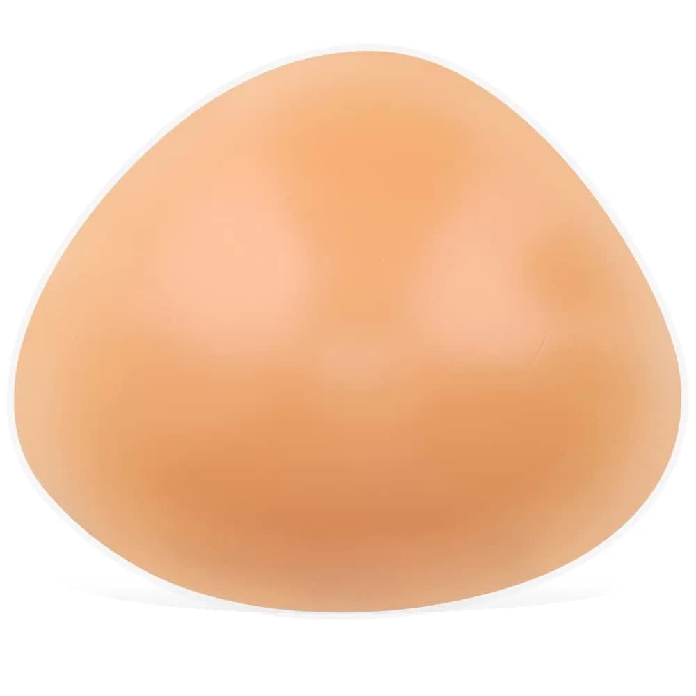 ONEFENG Triangle Silicone Breast Form Mastectomy Bra Enhancer Inserts 150g (5.29 oz) | Medical-Grade Silicone for Natural Feel — (Skin-600g/Cup C+)
