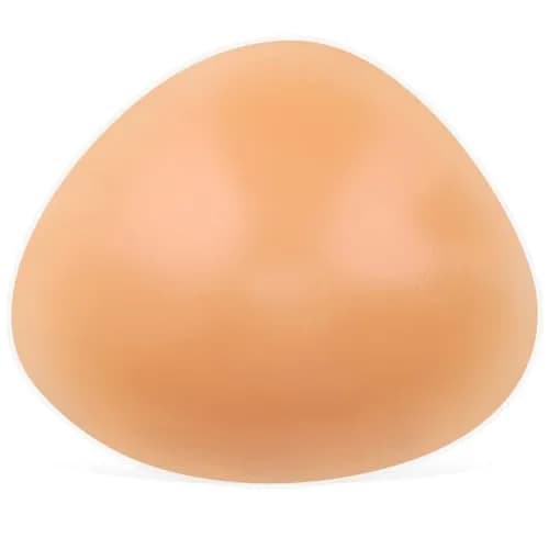 ONEFENG Triangle Silicone Breast Form Mastectomy Prosthesis Concave Bra Enhancer Inserts (600g / 21.16 oz) thumbnail 1
