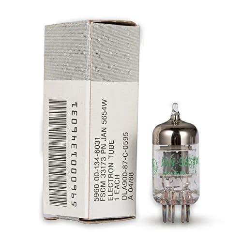 Douk Audio Matched Pair GE JAN 5654W Vacuum Tubes Upgrade for 6AK5 6J1 6Ж1 EF95 6J1P (2-Pack) thumbnail 5
