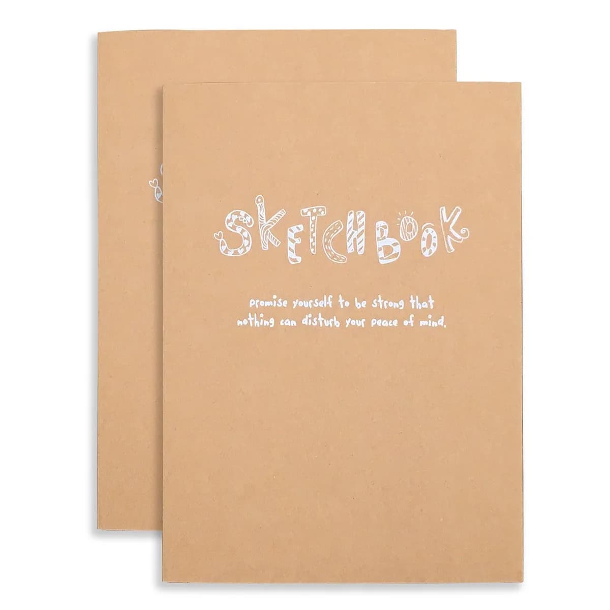 CooLeathor Kraft Cover Drawing Notebook & Sketchbook 200x280mm | 125g Thick Paper for Art & Sketching thumbnail 4