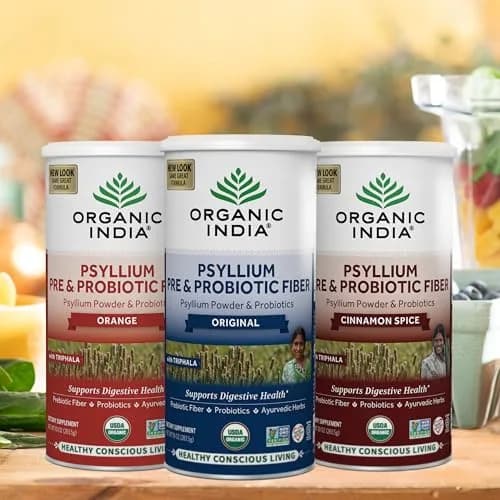 ORGANIC INDIA Psyllium Husk Powder 10 Oz | USDA Organic, Gluten Free, Dietary Fiber Support thumbnail 7