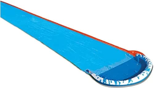 BANZAI Soak 'N Splash Water Slide 5.03 m (16 ft) x 71 cm (28 in) | ASTM-Tested Outdoor Fun thumbnail 1