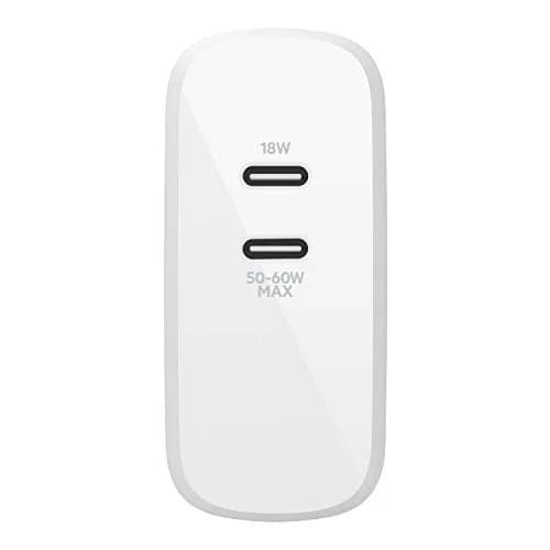 Belkin 68W Dual GaN USB C Charger Block | Fast Charging for Travel thumbnail 6