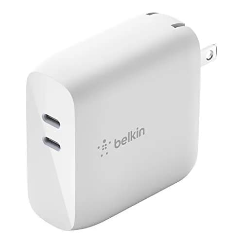 Belkin 68W Dual GaN USB C Charger Block | Fast Charging for Travel thumbnail 8