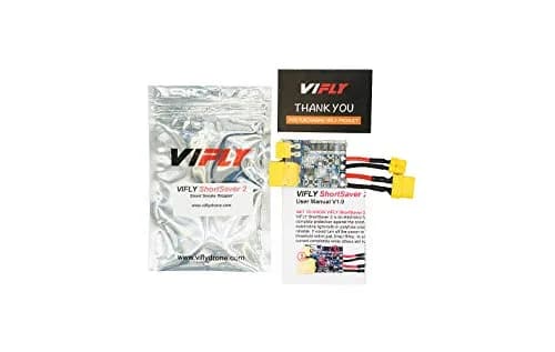 VIFLY ShortSaver V2 Smart Smoke Stopper Electronic Fuse | Fast RC Protection, 1A/2A Threshold, XT60 & XT30 Connectors thumbnail 6
