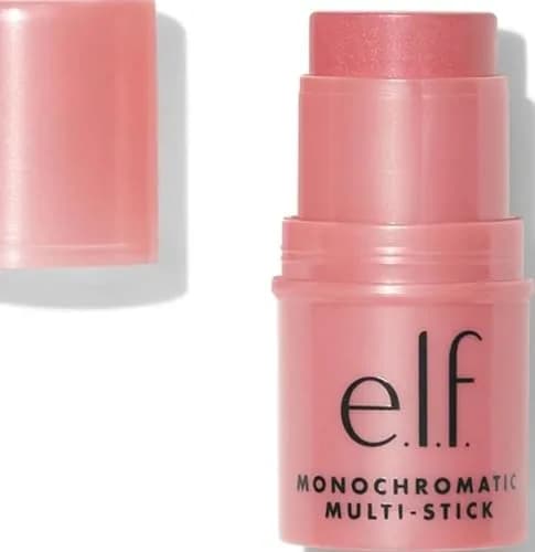 e.l.f. Monochromatic Multi Stick Dazzling Peony 4.8g (0.17 Oz) | Vegan & Cruelty-Free Cream-to-Powder Stick thumbnail 1