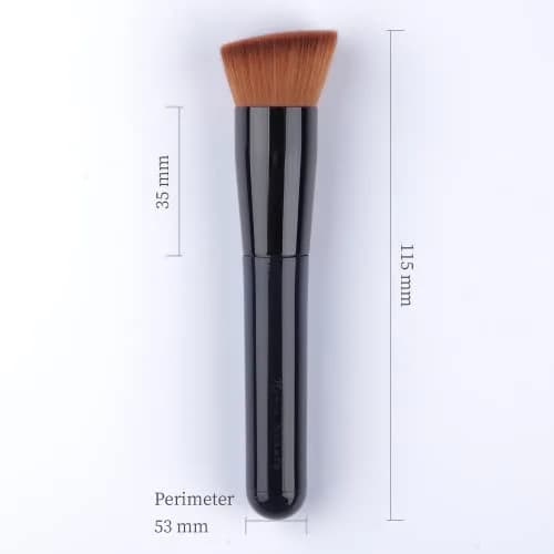 EVRCHGIEA Foundation Brush, Flat Top Kabuki for Liquid, Cream & Powder, Travel Size | Flawless Blending thumbnail 7