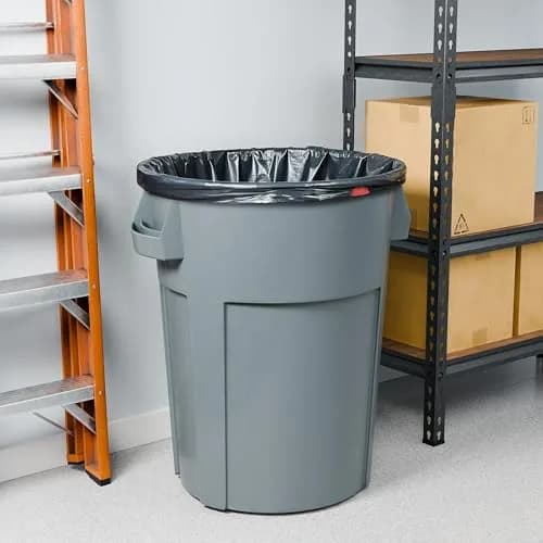 Perk Black Kitchen Trash Bags 33 Gallon | Heavy-Duty Drawstring Liners for Home & Office thumbnail 6