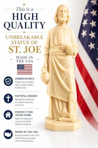 Westmon Works Saint Joseph Statue Home Seller Kit with Prayer Card | Catholic Home Sale Ritual (120 chars) thumbnail 2