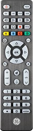 GE 4-Device Backlit Universal Remote Control | Samsung TV Compatible, Graphite, 1 Pack thumbnail 4