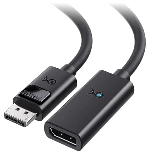 Cable Matters Active DisplayPort Extension Cable, DP 1.4, 3m (10ft) | 8K@60Hz, 32.4 Gbps Bandwidth — 10 Feet