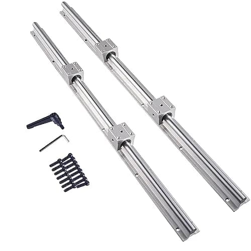 CHUANGNENG Linear Rail SBR12 600mm | Fully Supported Guide for CNC & Automation thumbnail 1