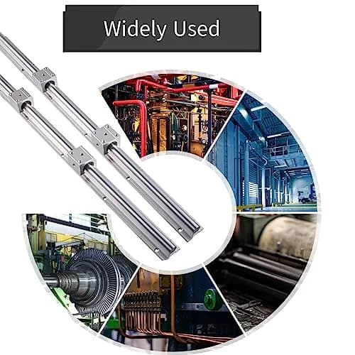 CHUANGNENG Linear Rail SBR12 600mm | Fully Supported Guide for CNC & Automation thumbnail 7