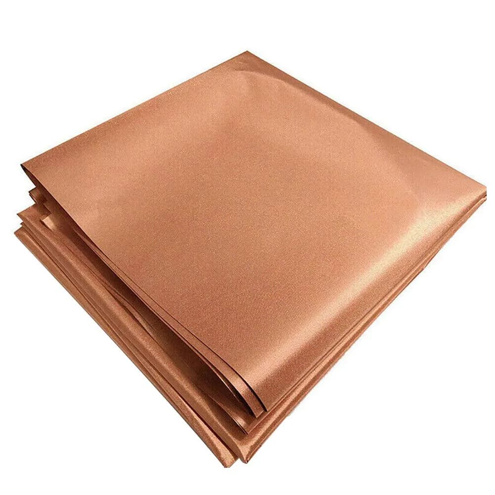 Erthree RF Shielding Fabric, RFID Blocking Material 1m x 1.1m | Blocks Cell, WiFi, GPS Signals — Gold