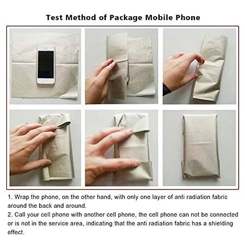 Erthree RF Shielding Fabric, RFID Blocking Material 1m x 1.1m | Blocks Cell, WiFi, GPS Signals thumbnail 5