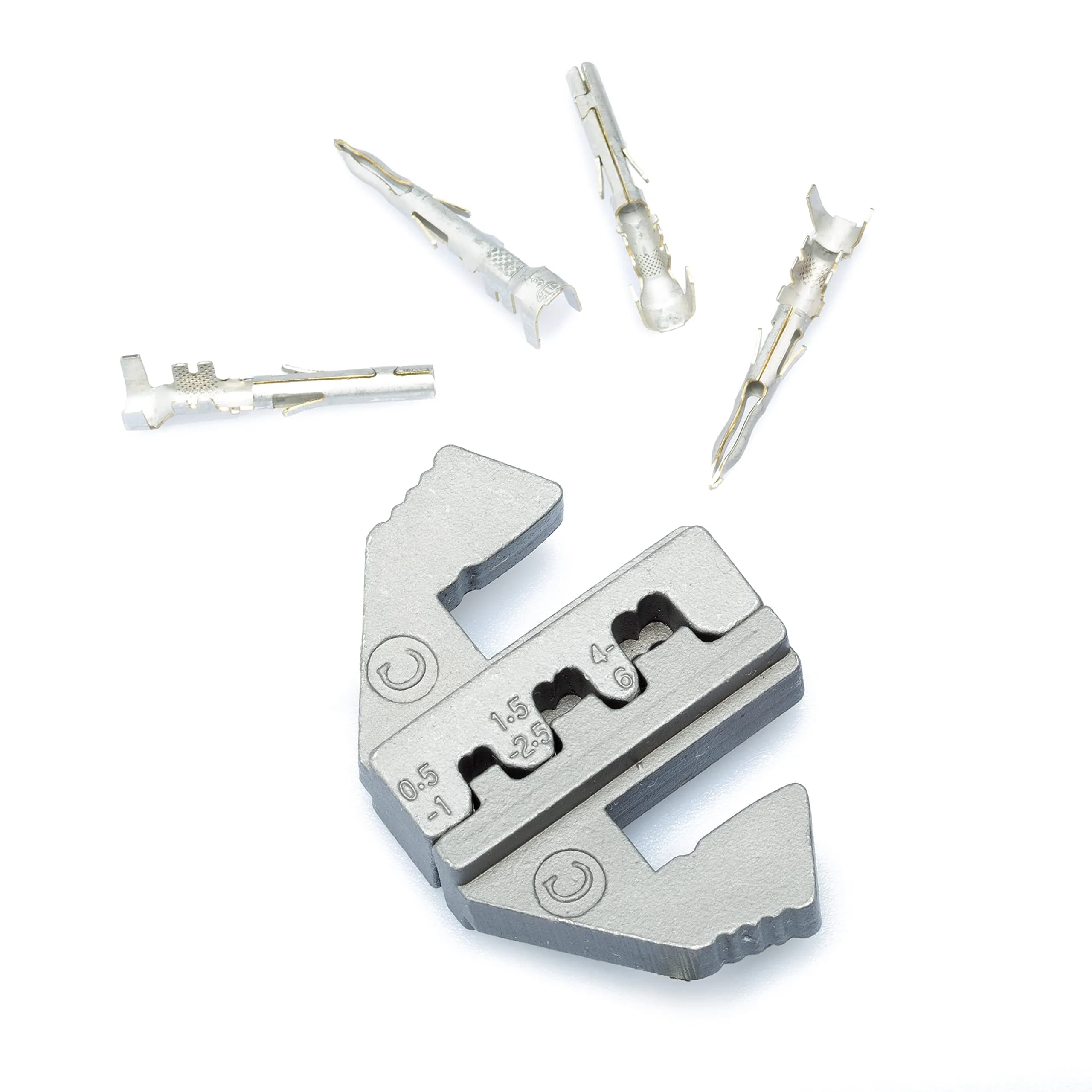 Wirefy Crimping Die for Open Barrel Terminals 20-10 AWG | Precision Magnetic Locking - main product image