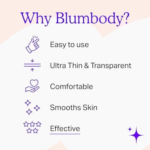 BLUMBODY Forehead Wrinkle Patches – Anti-Wrinkle Facial Patches to Smooth Fine Lines on Forehead & Between Eyes – Non-Silicone Face Tape – Comfortable Overnight Use (50 Count) thumbnail 7