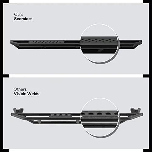 HD Ridez iArmor Running Boards for Jeep Grand Cherokee & Commander 2005-2010 | Aluminum Low Profile Side Step Bars thumbnail 5