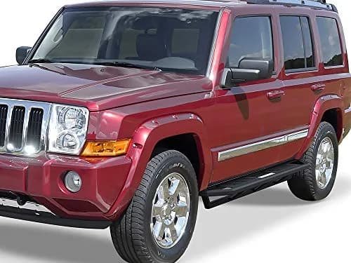 HD Ridez iArmor Running Boards for Jeep Grand Cherokee & Commander 2005-2010 | Aluminum Low Profile Side Step Bars thumbnail 6