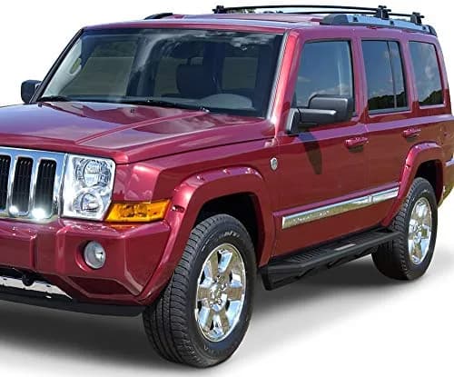 HD Ridez iArmor Running Boards for Jeep Grand Cherokee & Commander 2005-2010 | Aluminum Low Profile Side Step Bars thumbnail 7