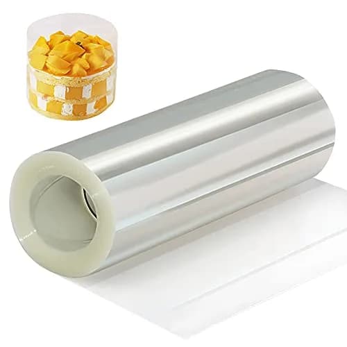 YQL Cake Collar 6x394 Inch | Transparent Acetate Sheets for DIY Baking thumbnail 1