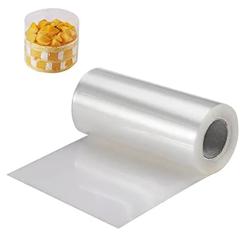 YQL Cake Collar 4x394 Inch | Transparent Acetate Sheet for Baking DIY thumbnail 1