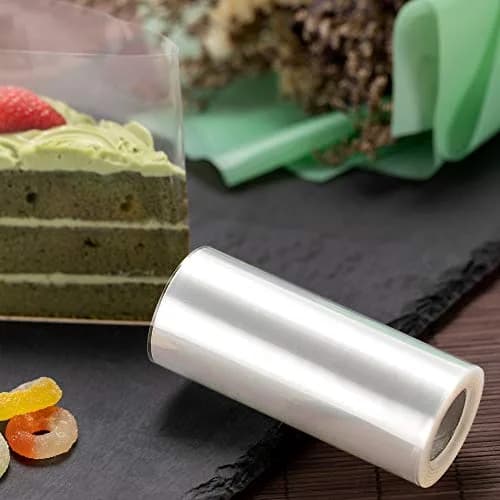 YQL Cake Collar 4x394 Inch | Transparent Acetate Sheet for Baking DIY thumbnail 5