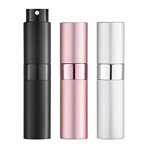 LISAPACK Refillable Perfume Atomizer Spray Bottle 8ml (0.27 Fl Oz) | Twist-Up Leak-Proof Travel Size thumbnail 1
