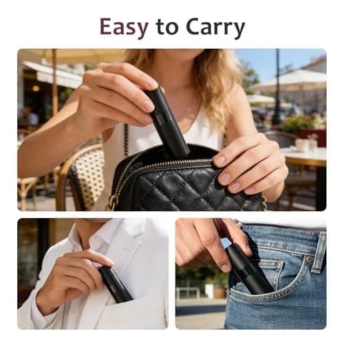 LISAPACK Refillable Perfume Atomizer Spray Bottle 8ml (0.27 Fl Oz) | Twist-Up Leak-Proof Travel Size thumbnail 5